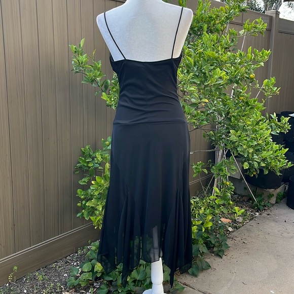 Vintage Y2K Ruby Rox Spaghetti Strap Dress size Large Whimsigoth Dark Romantic - Picture 5 of 13